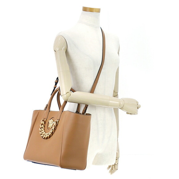 Versace La Medusa Tote Bag Leather Gold - Picture 2 of 7